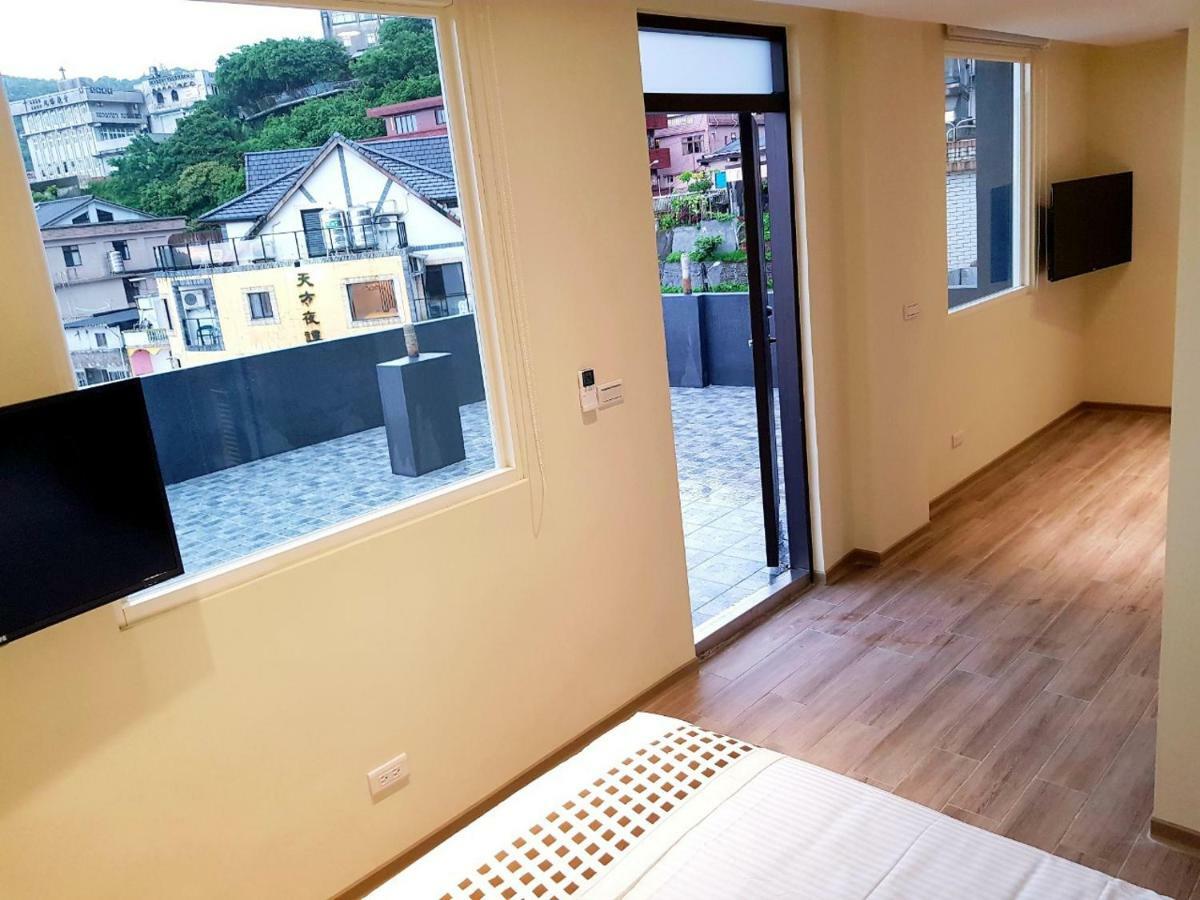 Night Sea Homestay Jiufen Exterior foto